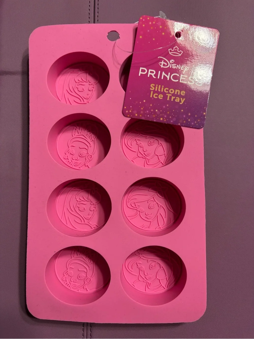 4/$20 bundle Disney Princess Pink Silicone Ice tray